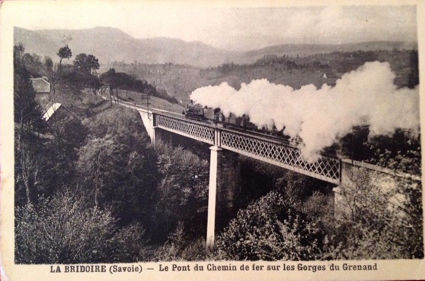Viaduc du Grenand - La Bridoire - Carte postale