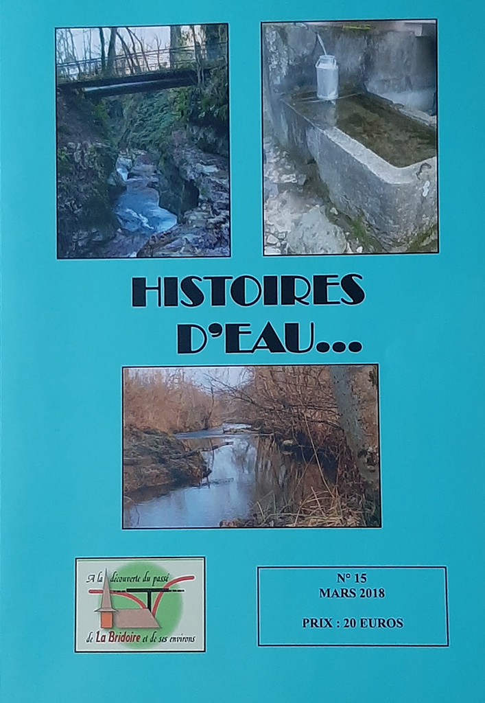 Livret 15 Histoires d'eau-Association passé de la Bridoire