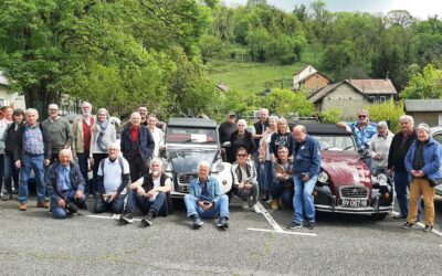 27 avril : 1er groupe Saison 2025 au moulin Bovagnet : Deuch’ment bien, des passionnés de 2cv… et de patrimoine !