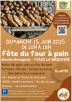 Fête du four à pain du moulin Bovagnet : Dimanche 15 juin 2025