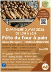Fête du Four à pain du moulin Bovagnet : Dimanche 3 Mai 2026